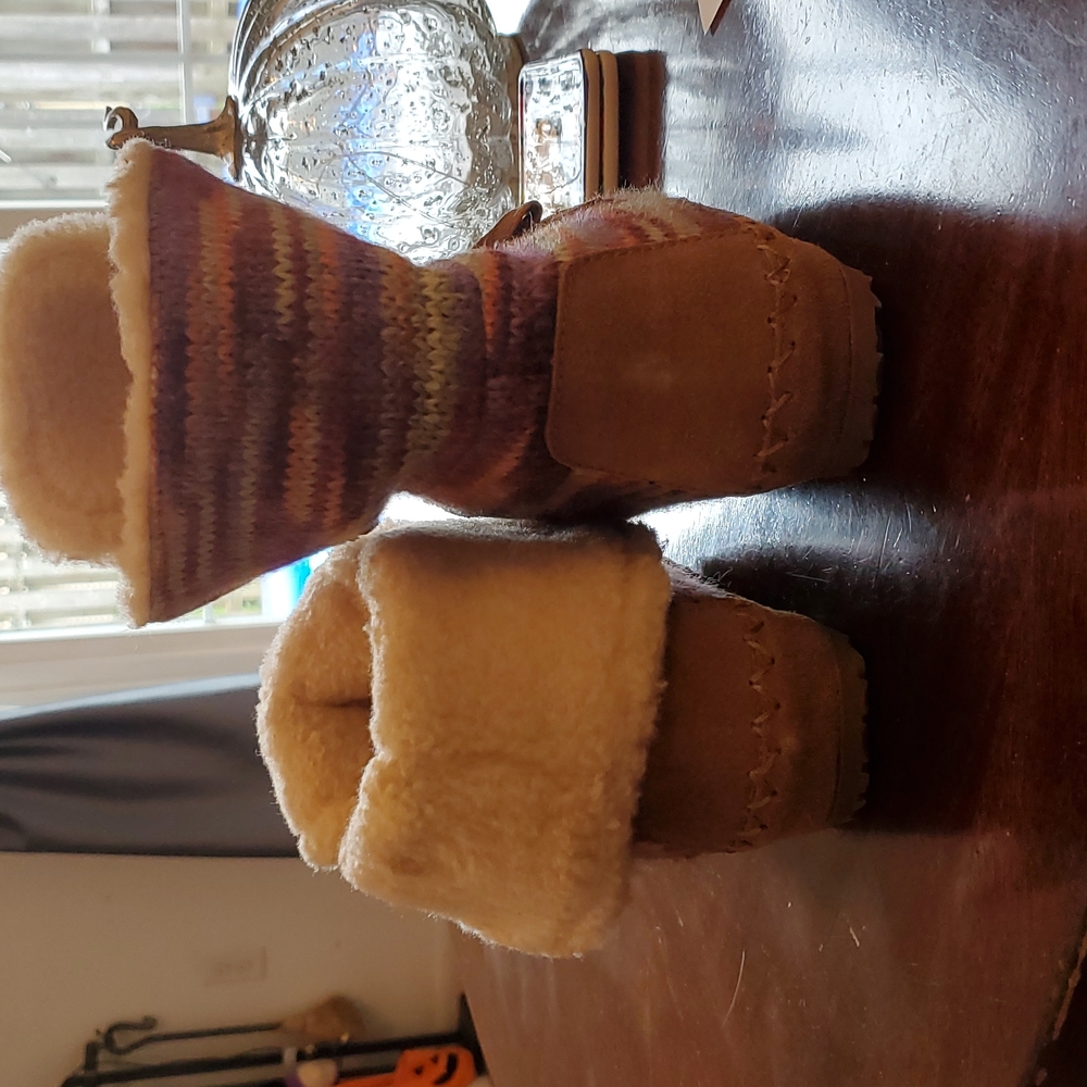 Bearpaw Children's Suzy foldover boot - Picture 3 of 4